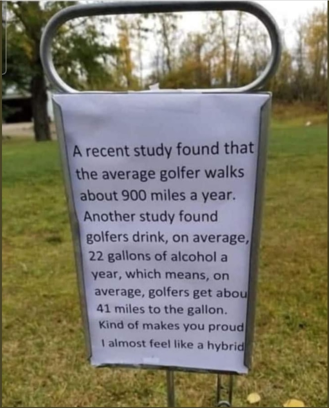 golf and alcohol